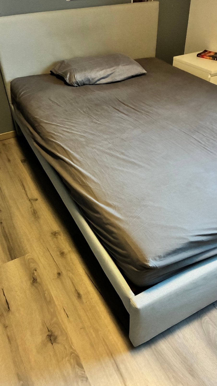 Bed+lattenbodem+matras;140x200, Huis en Inrichting, Ophalen, Zo goed als nieuw