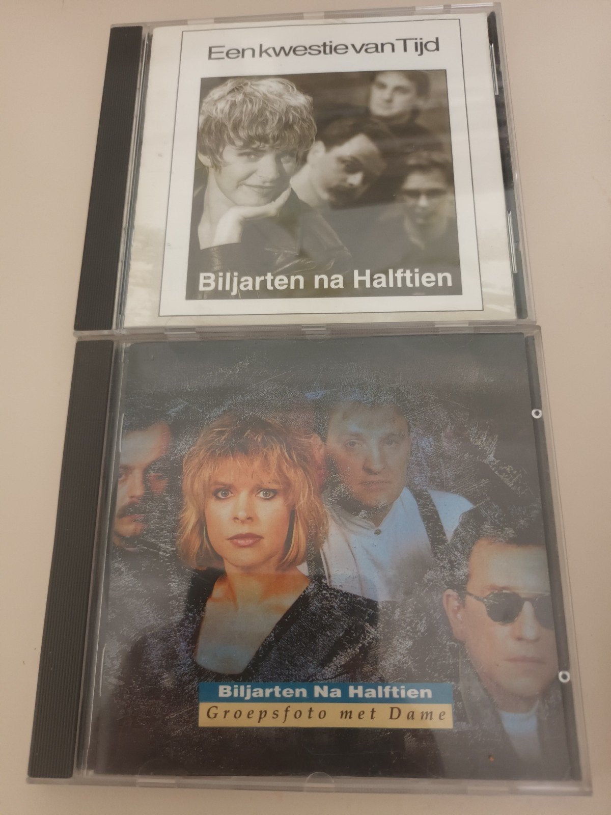 biljarten na half tien, groepsfoto, kwestie van tijd, Ophalen of Verzenden