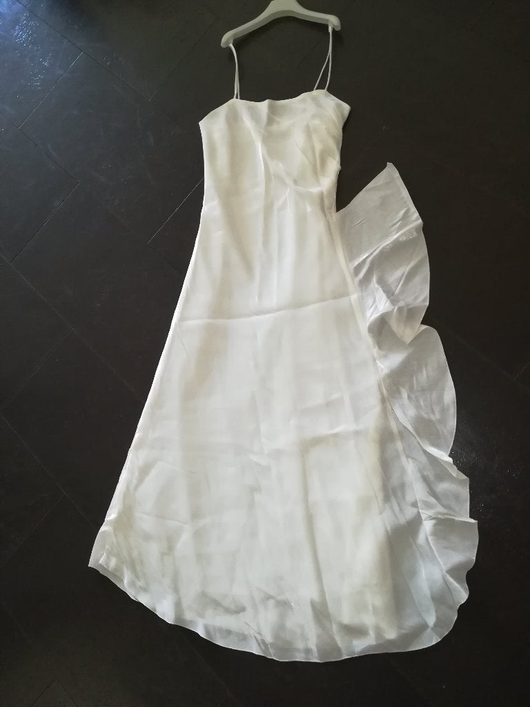 Trouwjurk/Feestjurk - maat M (38), Kleding | Dames, Trouwkleding en Trouwaccessoires, Ophalen, Gedragen, Wit, Trouwjurk