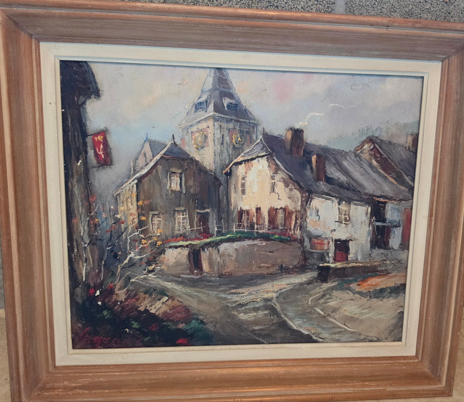 Jean Legrand – Sainte-Cécile Florenville – Peinture belge, Enlèvement