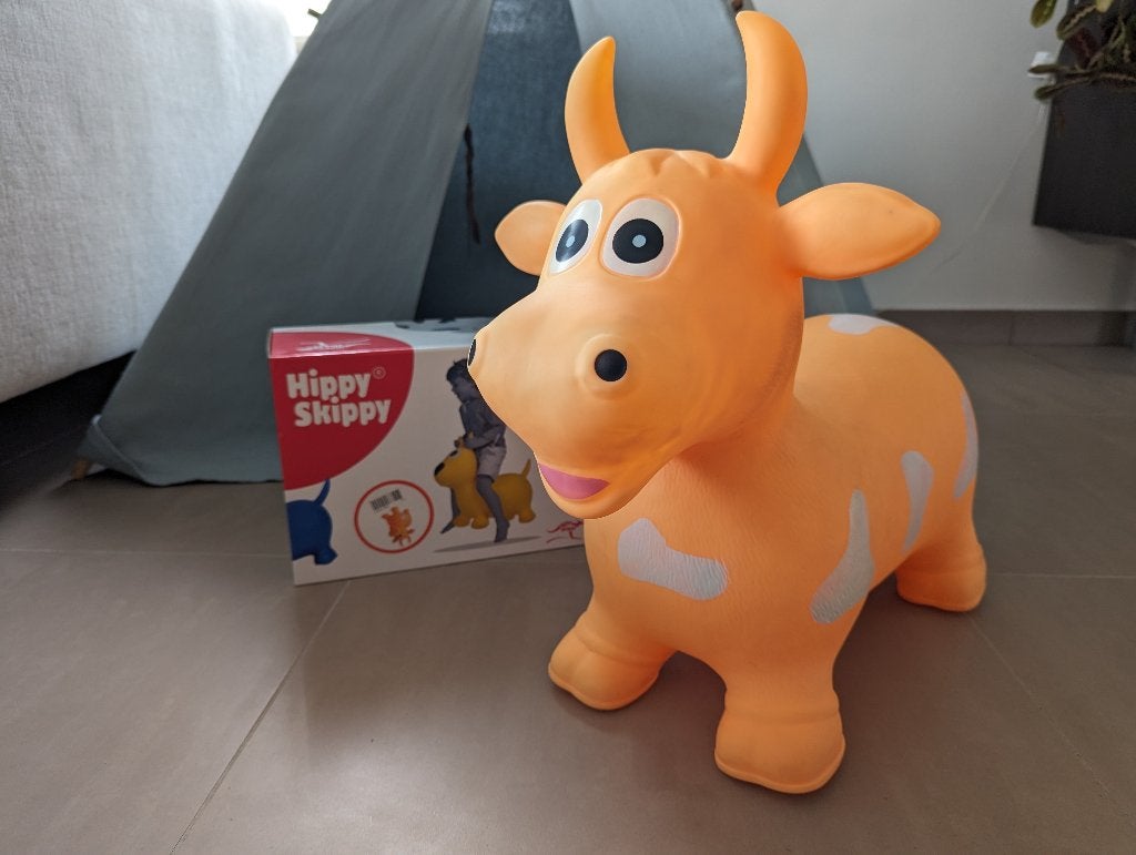 Hippy Skippy Koe stuiterdier, Ophalen, Zo goed als nieuw
