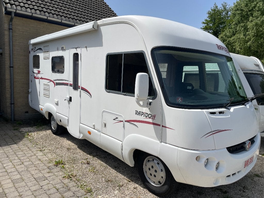 Mobilhome Rapido 963F (fiat), Caravans en Kamperen, Mobilhomes, Integraal, Standaard zit, Ringverwarming, Fiat