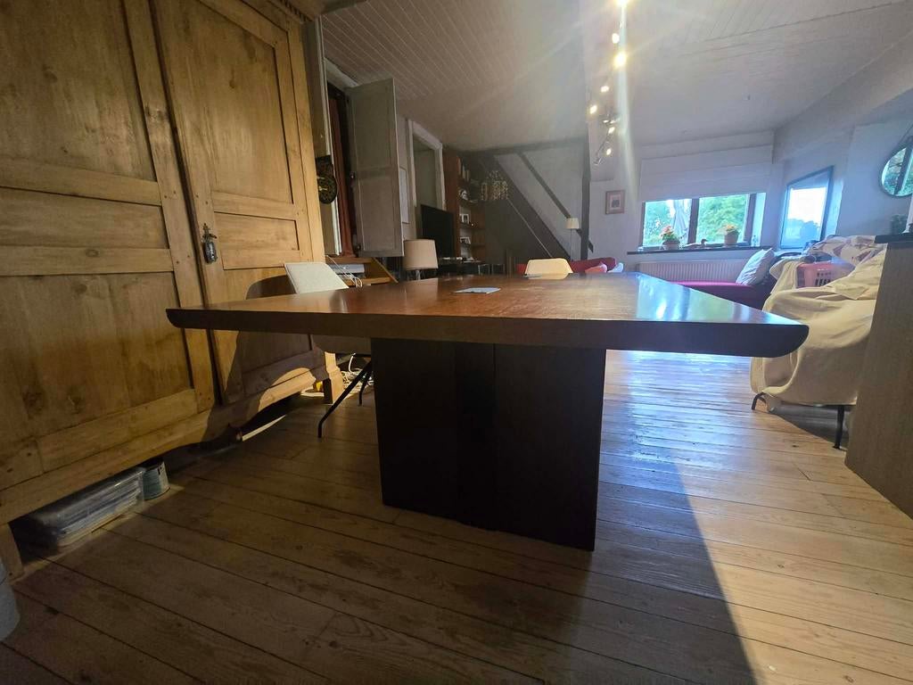 bureaumeubel, Huis en Inrichting, Bureaus, Gebruikt, Bruin, Overige merken, 110 cm
