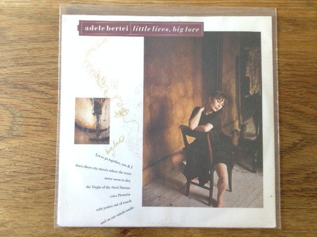 single adele bertei, CD & DVD, Vinyles Singles, Pop, Housse de protection extérieure, Pochette photo, Pressage original, 7 inch