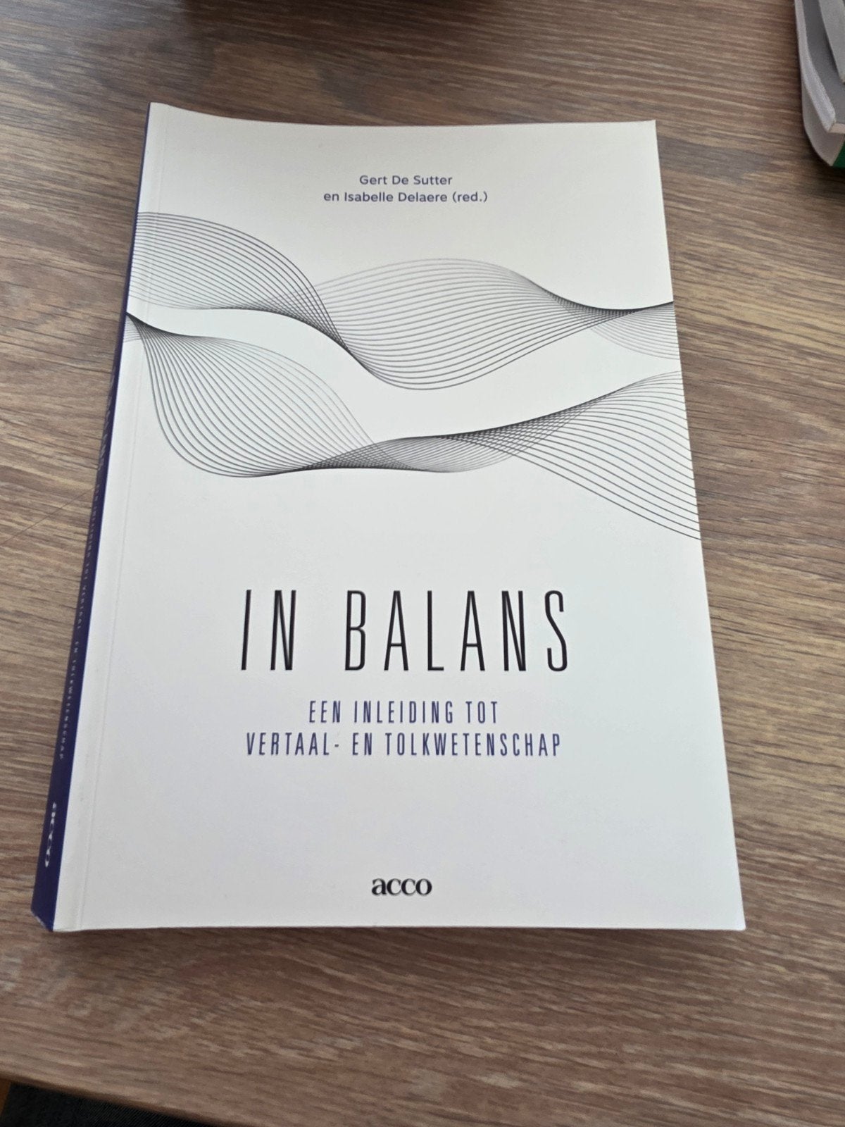 Gert De Sutter - In balans, Ophalen, Zo goed als nieuw, Gert De Sutter; Isabelle Delaere