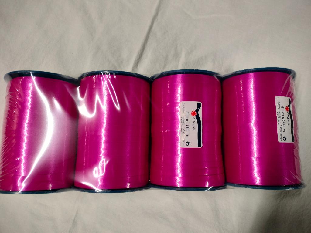 Cadeaulint Prasent - Fuchsia America, Diversen, Cadeaupapier, Ophalen, Nieuw