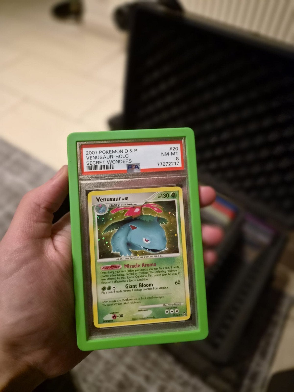 pokemon venusaur #20 Secret Wonders PSA 8, Ophalen of Verzenden