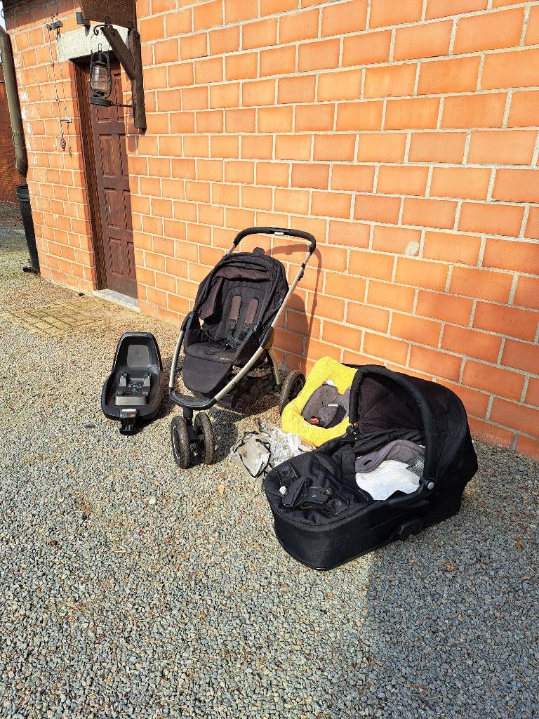 Complete kinderwagen 3-in-1 set (zeer goede staat) Maxi Cosi, Gebruikt, Verstelbare duwstang, Maxi-Cosi, Ophalen
