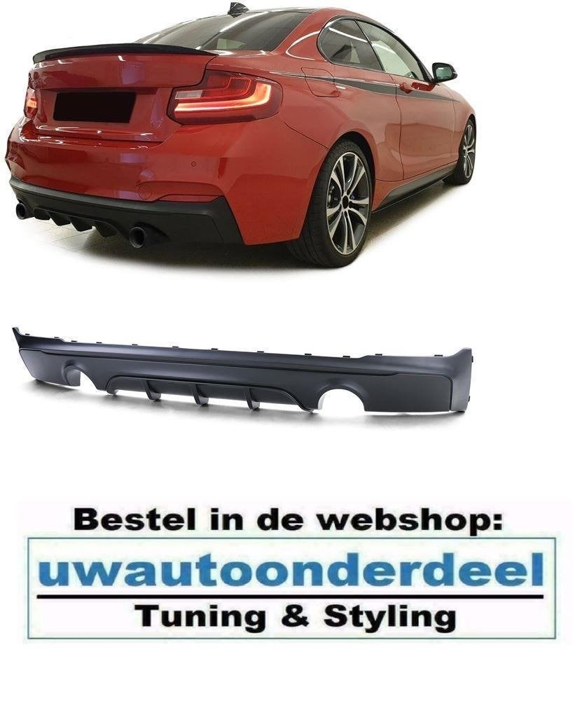 Diffuser Mat Zwart Voor Bmw 2 serie F22 F23 M Pakket, Envoi