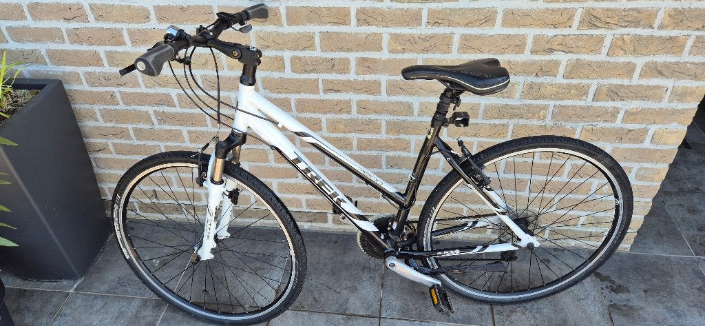 Sportieve damesfiets Trek 7200, Fietsen en Brommers, Gebruikt, Velgrem, Versnellingen, 50 tot 53 cm