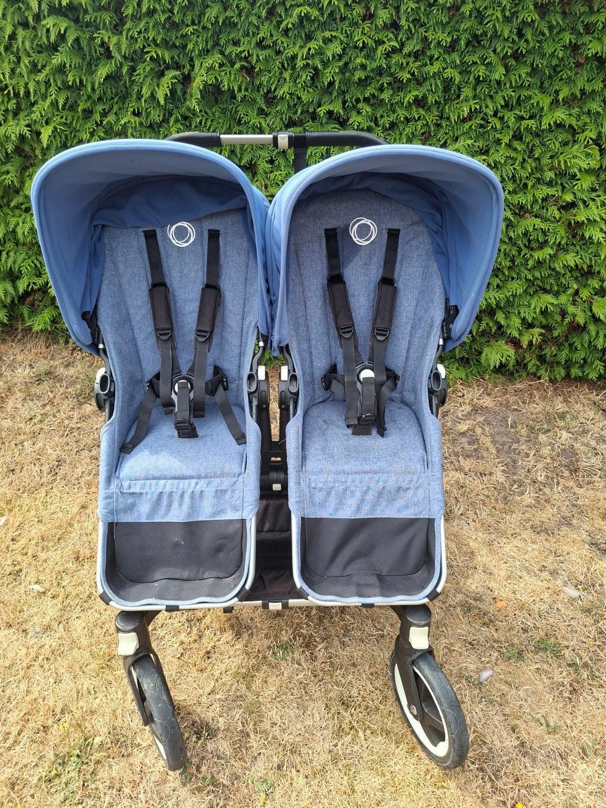 dubbele buggy, Kinderen en Baby's, Ophalen, Gebruikt, Kinderwagen of Buggy