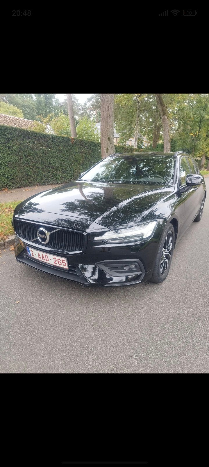 Te koop: Volvo V60 – Luxe, comfort en uitstekend onderhouden, Auto's, Automaat, Leder en Stof, Zwart, V60