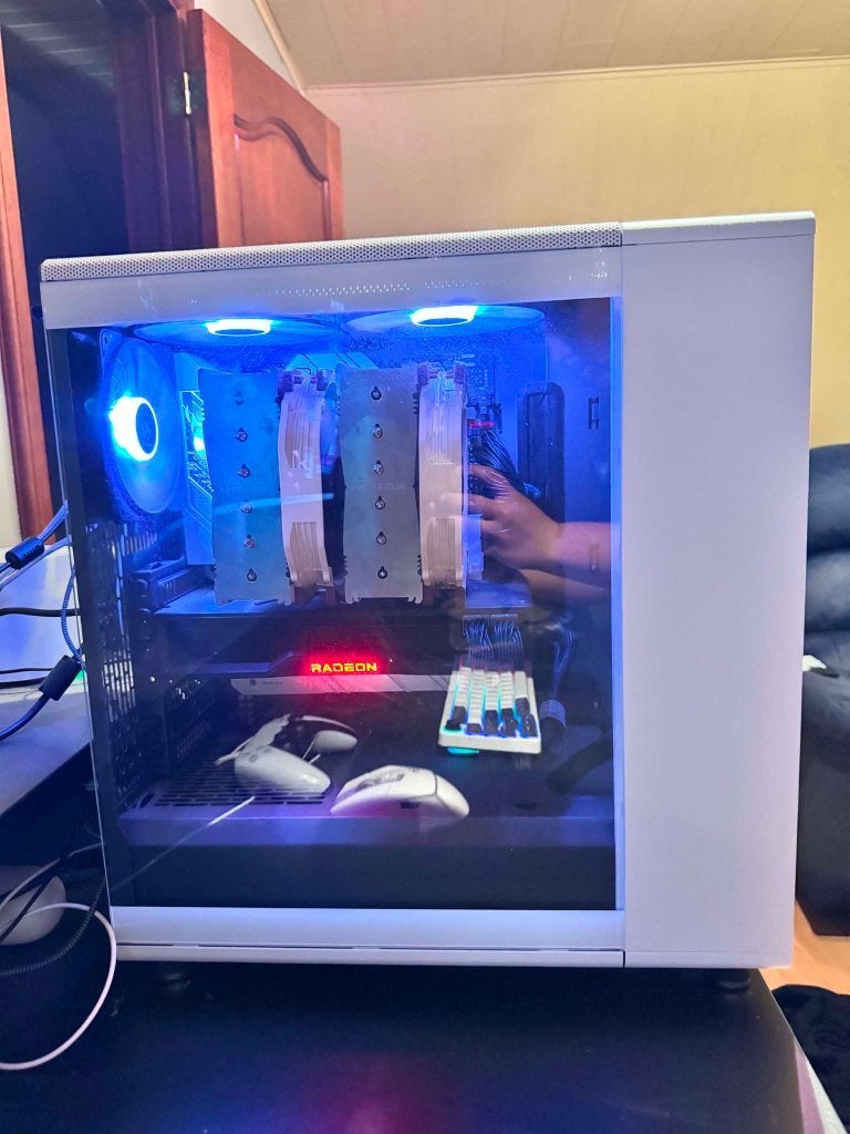 Custom Gaming PC met UltraWide Samsung monitor, Ophalen, Gebruikt, 32 GB, AMD Ryzen 5