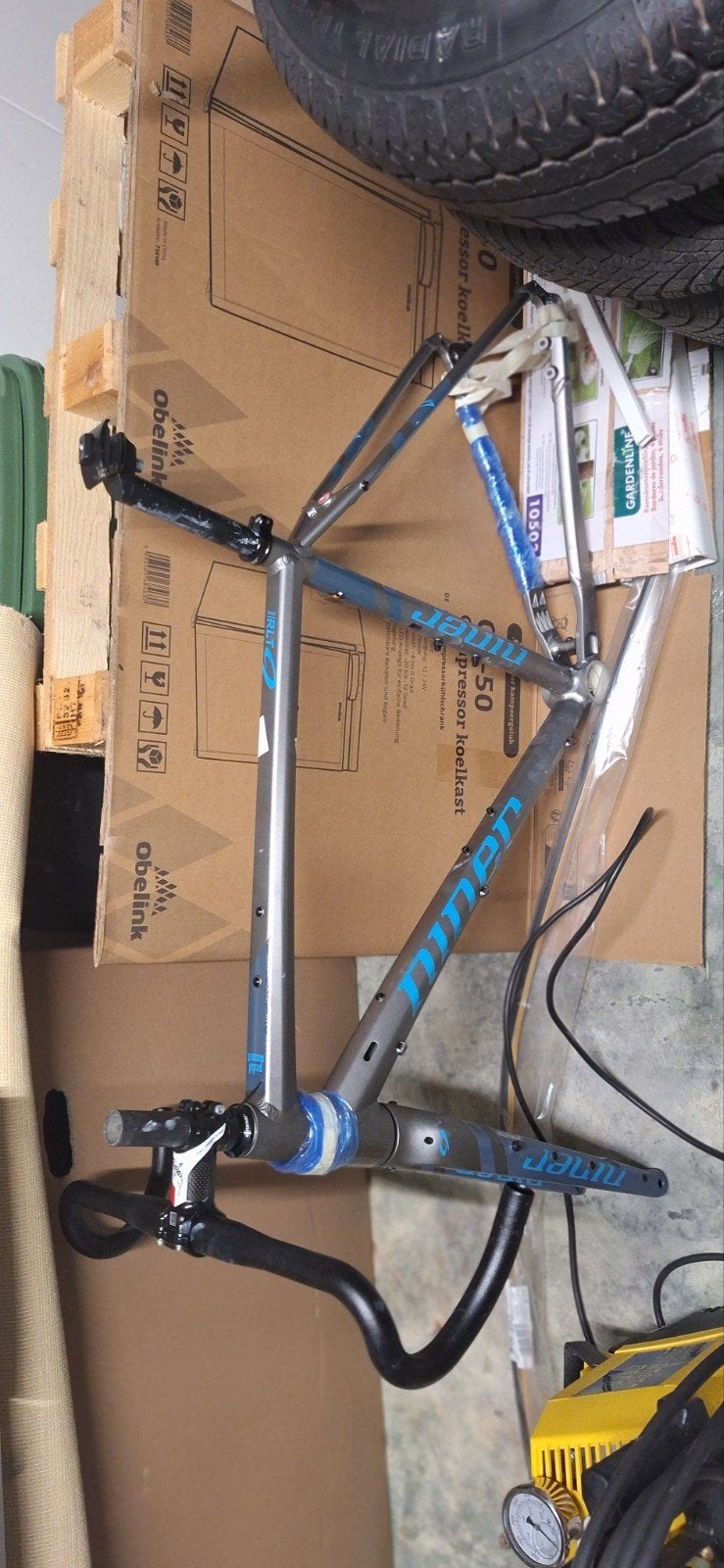 niner gravel frame, Fietsen en Brommers, Frame, Nieuw, Gravelbike, Aluminium