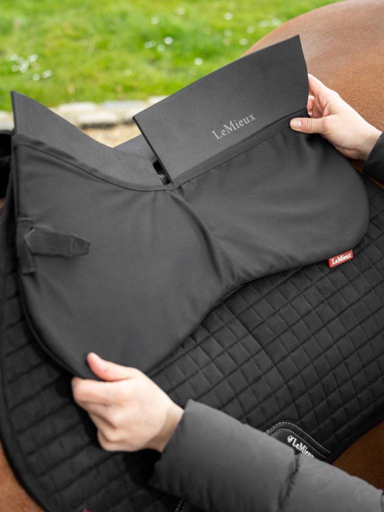LeMieux ProSorb 2 pocket Zadelonderlegger GRATIS VERZENDING, Noir, Enlèvement ou Envoi, Pad de selle, Lemieux