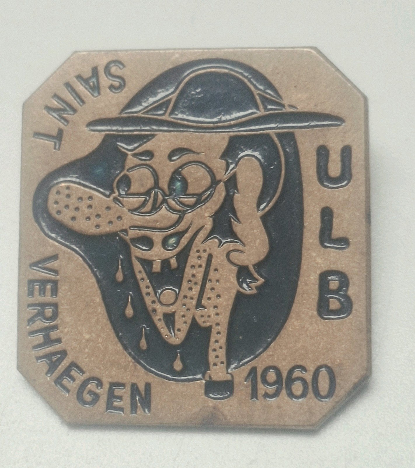 Médaille  St V  ULB 1960, Enlèvement ou Envoi