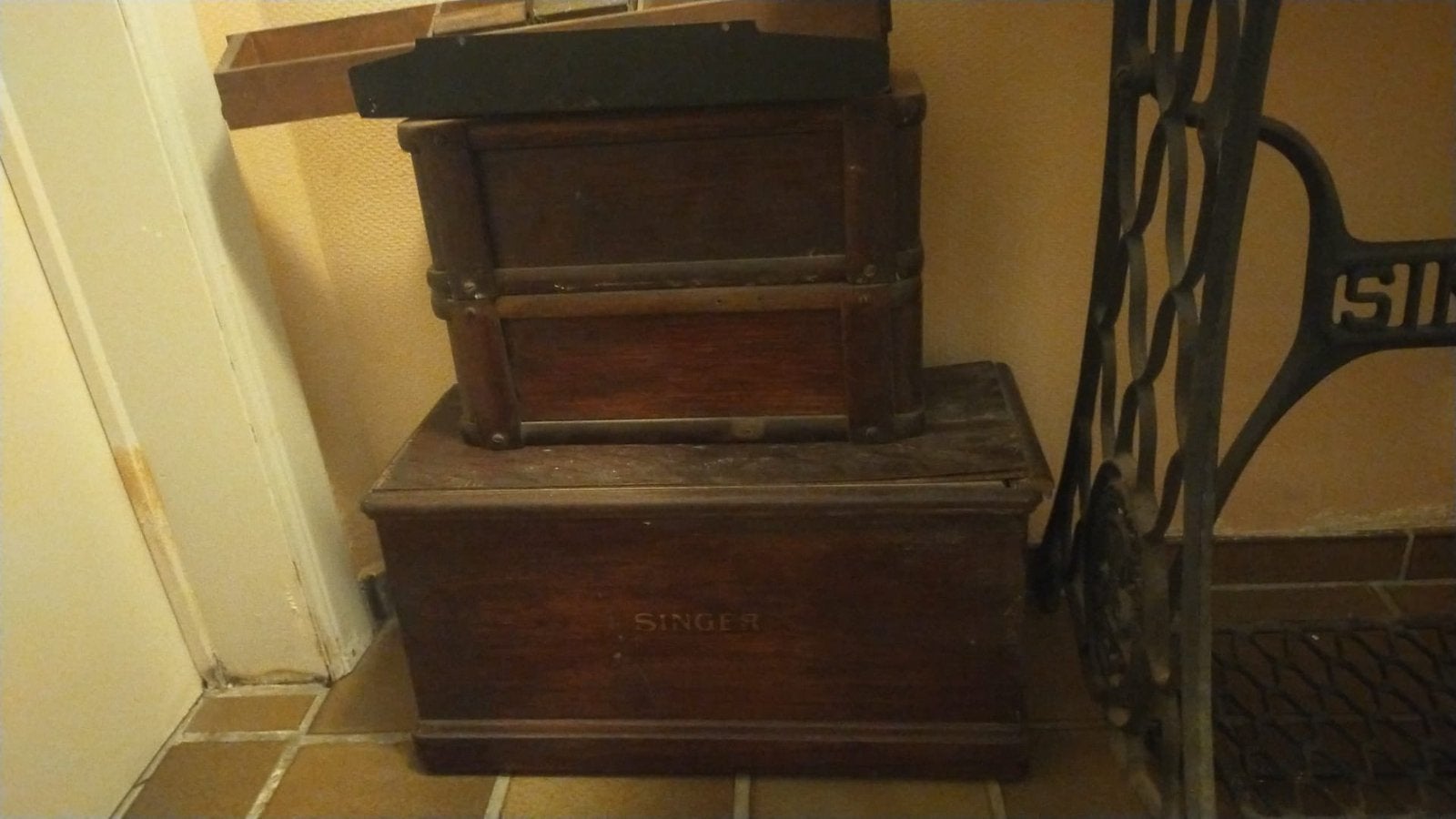 Singer naachmachine 1912, Ophalen