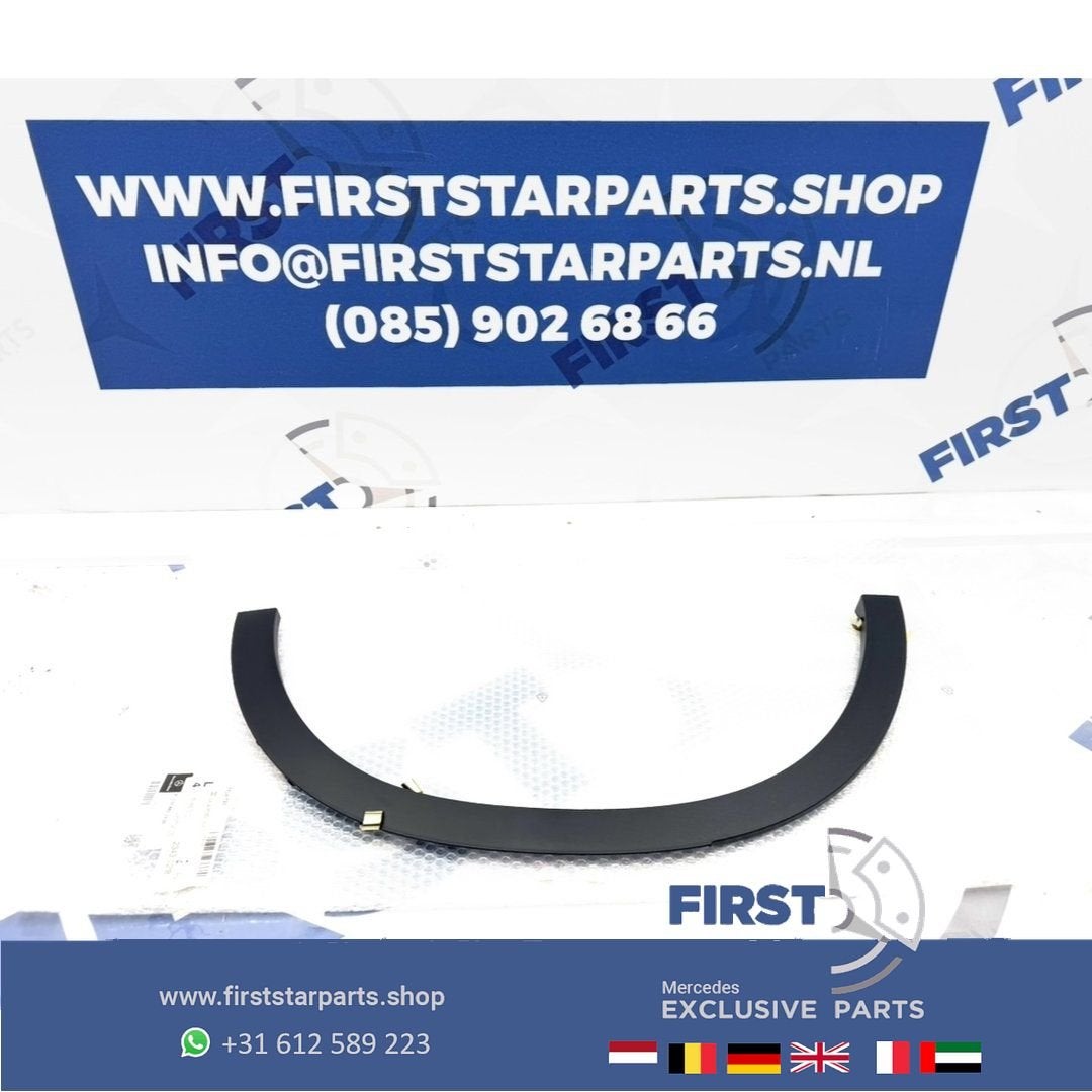 W156 GLA SPATBORD LIJST ZIJSCHERM SIERLIJST X156 LINKS RECHT, Arrière, Garde-boue, Utilisé, -