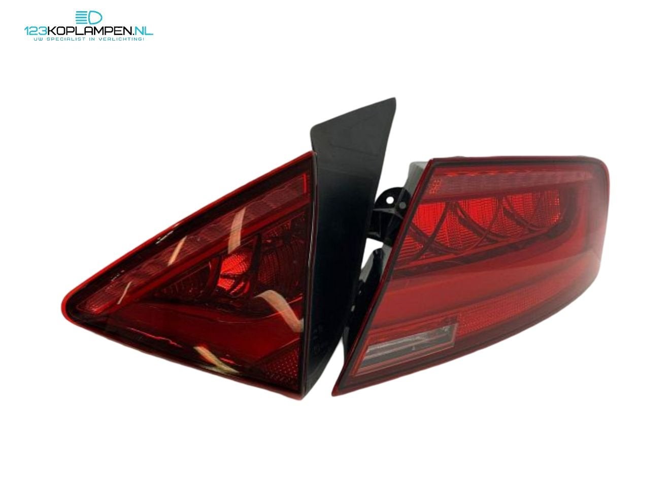 Audi A7 RS7 4G C7 Led achterlicht rechts buiten + achterklep, Auto-onderdelen, Gebruikt, -, -, -