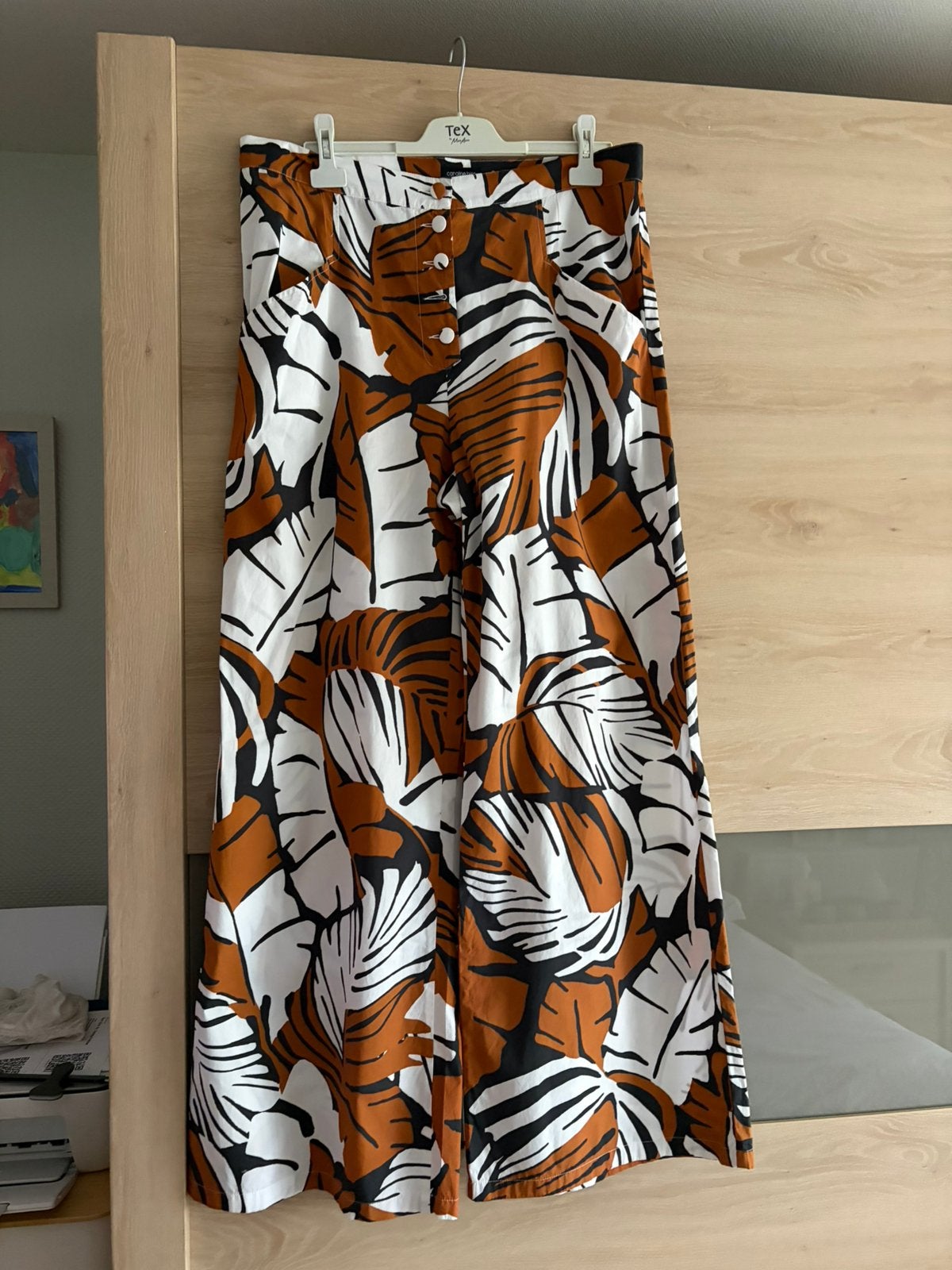 Prachtige wijde broek Caroline biss, Kleding | Dames, Broeken en Pantalons, Ophalen of Verzenden, Zo goed als nieuw