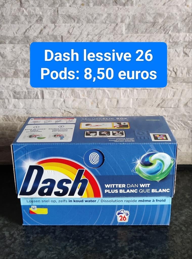 Dash wasmiddel 26 capsules, Ophalen