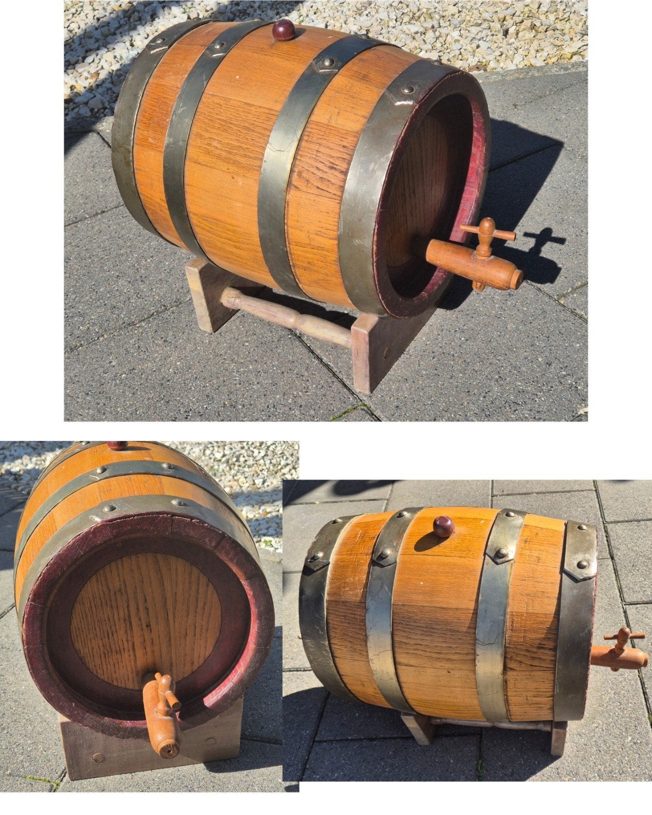 Drank tonnetje (wijn , likeur,...), Ophalen