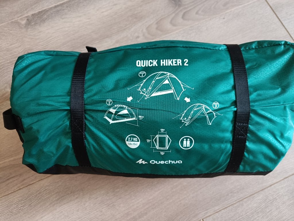 Quechua Quick Hiker 2 - Dectahlon, Enlèvement, Comme neuf, Jusqu'à 2