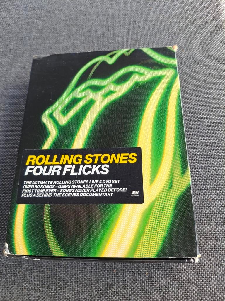 4 dvd box  te rolling stones  four flicks, Ophalen of Verzenden