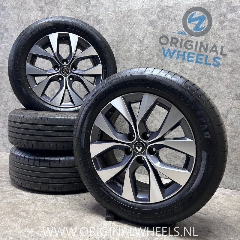 17 inch originele velgen + zomerbanden Renault Captur 2111R, Autos : Pièces & Accessoires, Pneus et Jantes, 215 mm, Pneus été