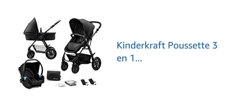 Kinderkraft 3-in-1 kinderwagen, Kinderen en Baby's, Kinderwagens en Combinaties, Gebruikt, Kinderwagen, Overige merken, Luchtbanden