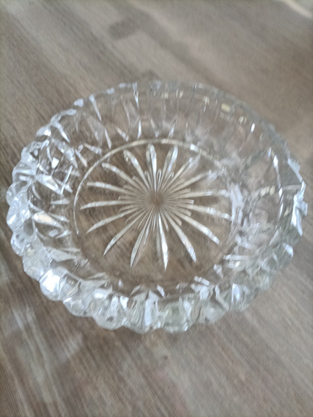 vintage glazen asbak, Antiek en Kunst, Ophalen