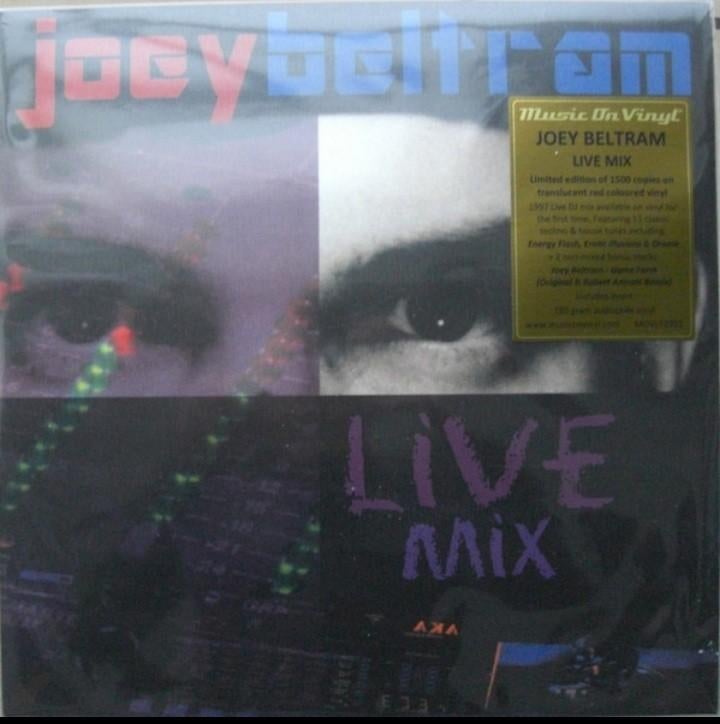 Joey Beltram : LiveMix Ltd Nieuw!, Cd's en Dvd's, Vinyl | Overige Vinyl, 2020 tot heden, Ophalen of Verzenden, 12 inch, Nieuw in verpakking