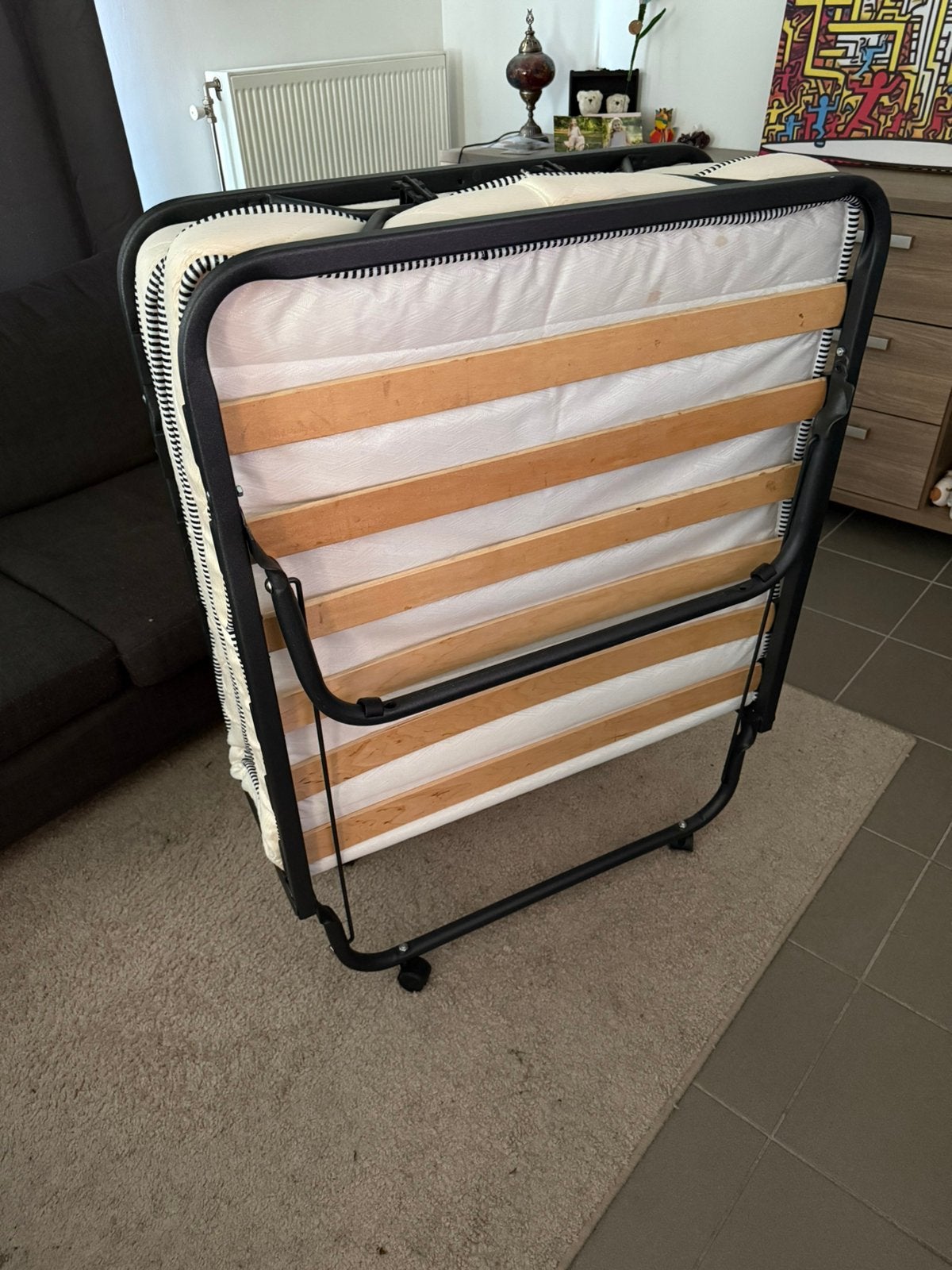 Plooibed, Ophalen, Zo goed als nieuw
