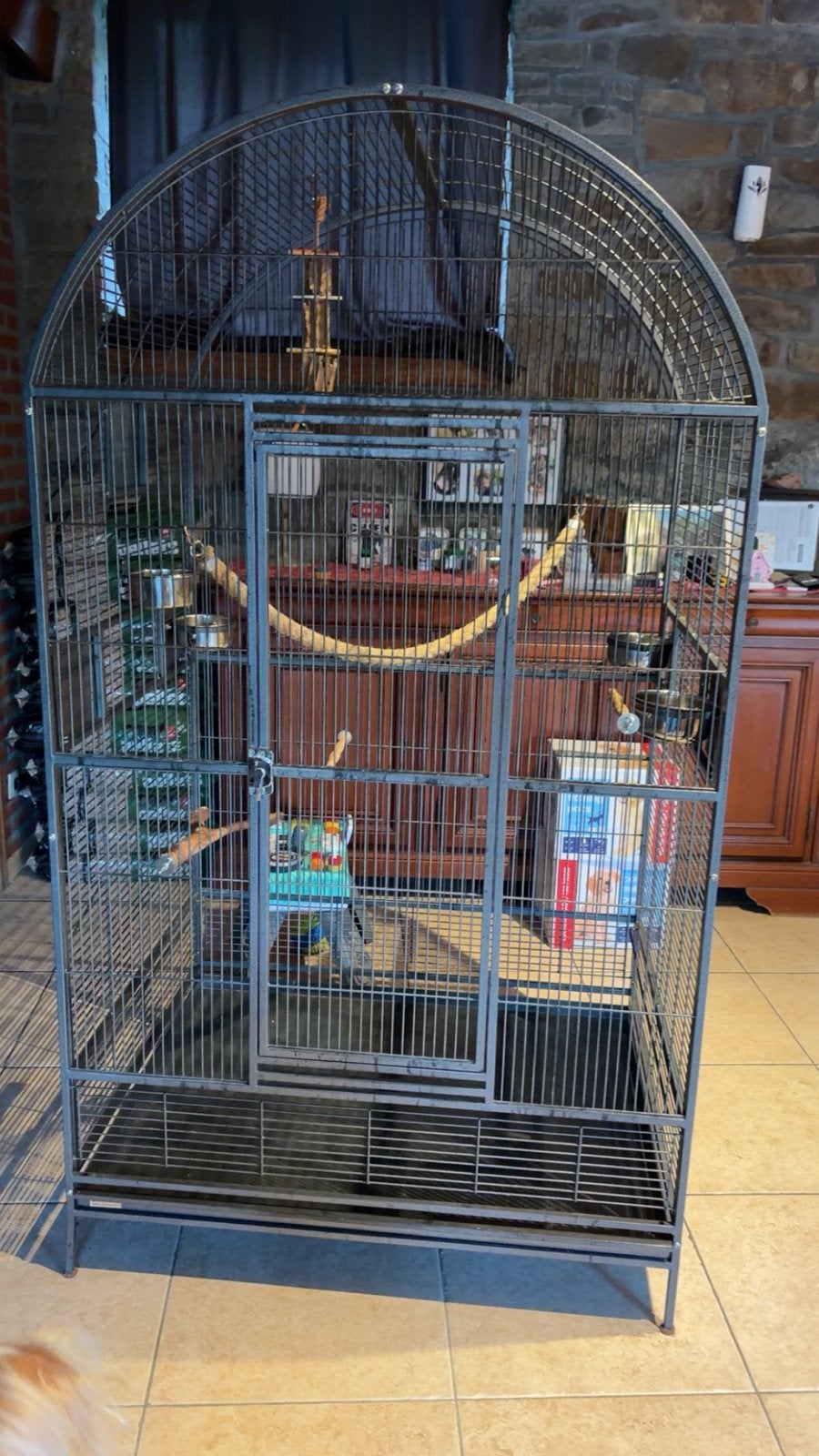 Cage perroquet / perruche, Enlèvement, Comme neuf
