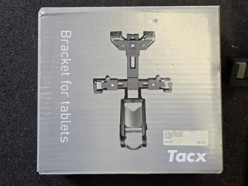 Tacx tablet houder, Ophalen