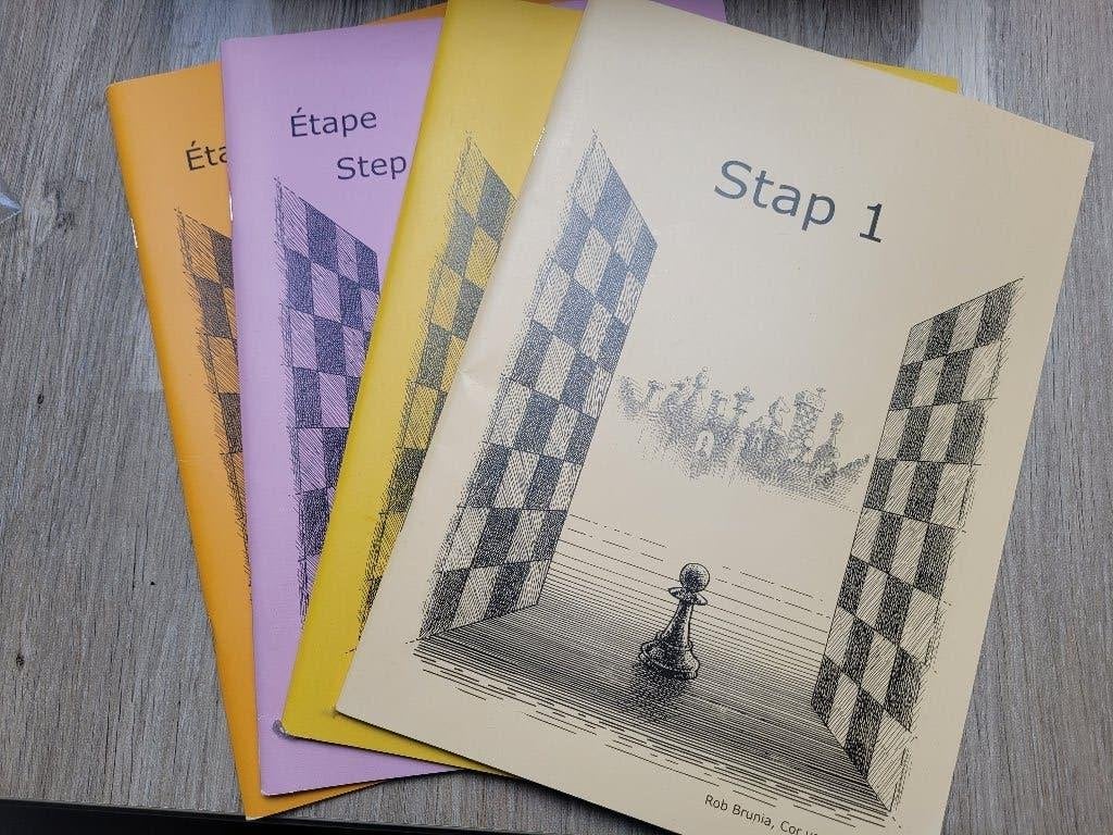 Schaakboekjes volgens de stap methode, Hobby & Loisirs créatifs, Sport cérébral & Puzzles, Enlèvement, Neuf, Échecs