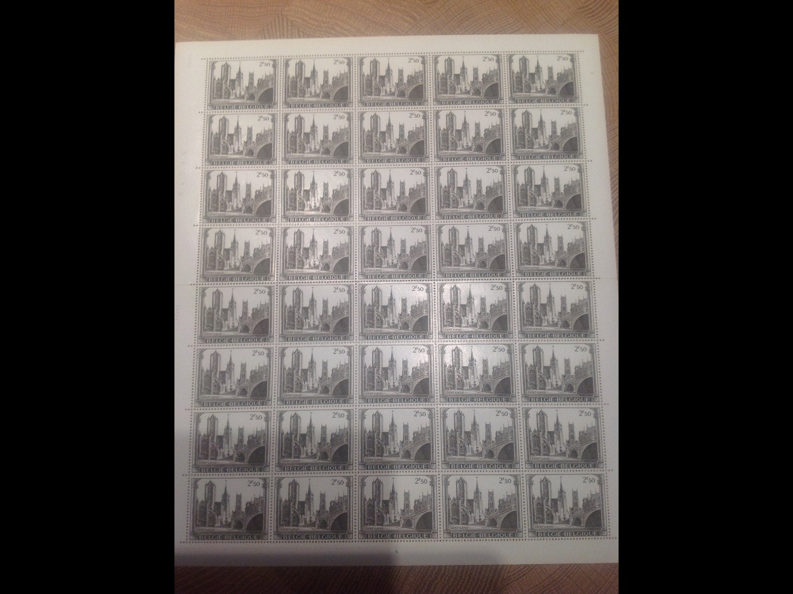 Postzegels Gent -1971-blad, Postzegels en Munten, Ophalen, Postfris