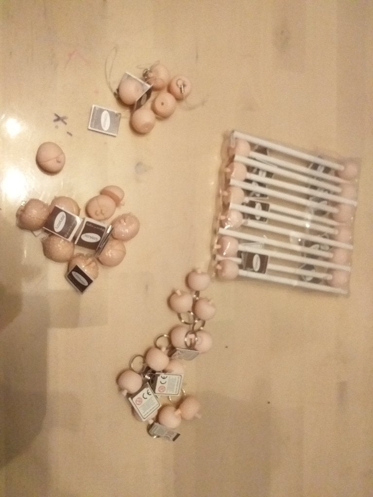Appel pompom roze van BB collectie UITVERKOOP, Ophalen of Verzenden, Nieuw, Kraamcadeau