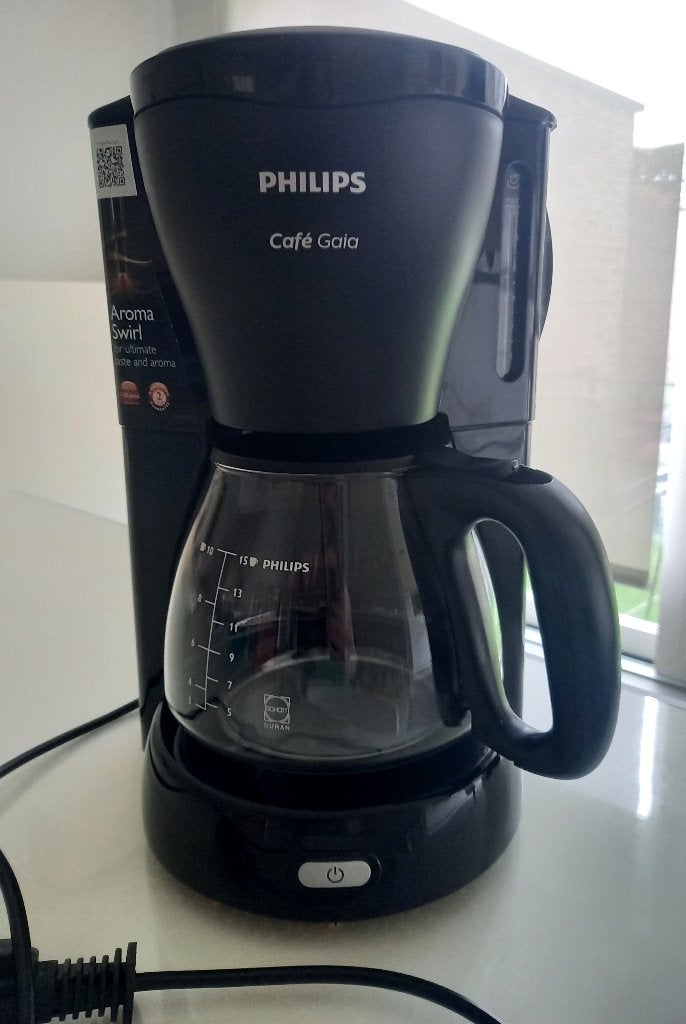 PHILIPS CAFE GAIA KOFFIEZETAPPARAAT – NIEUW IN VERPAKKING, Electroménager, Cafetières, Réservoir d'eau amovible, Enlèvement ou Envoi