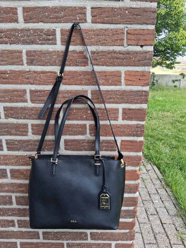Handtas Ralph Lauren, Ophalen of Verzenden, Gebruikt, Zwart, Handtas