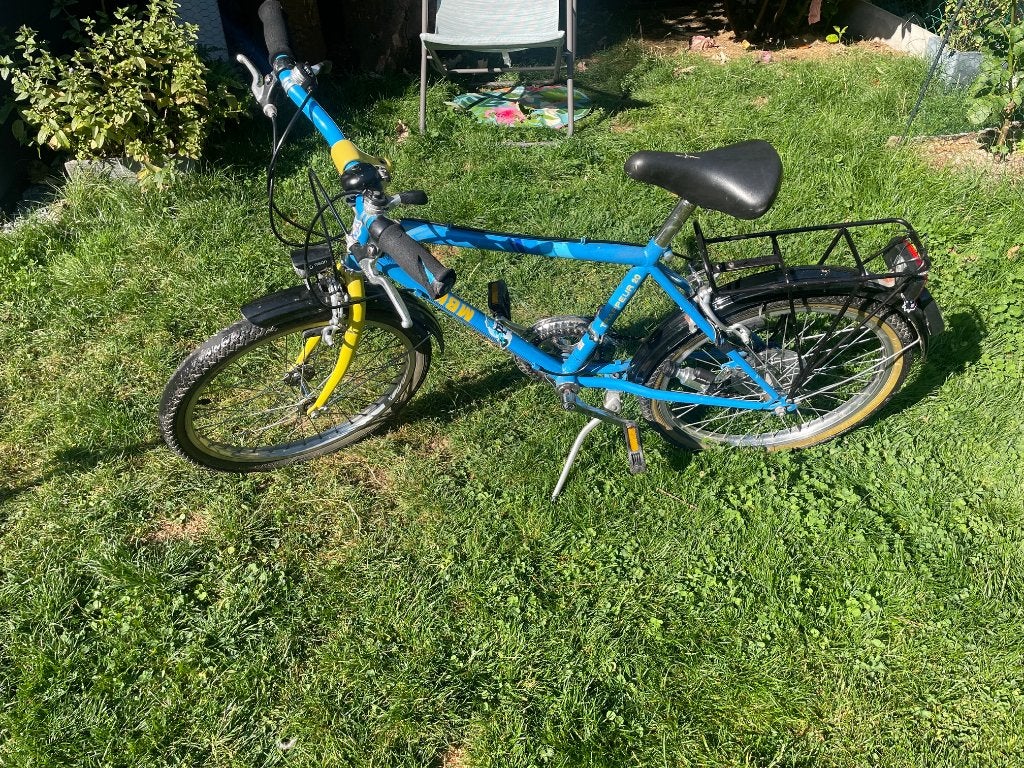 jongensfiets 20 inch, Fietsen en Brommers, Ophalen, Gebruikt, Velgrem, Versnellingen