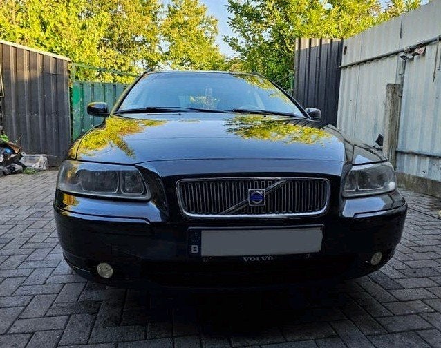 Volvo V70 2.4d break cl zwart  '2004, Autos, Achat, Noir, V70, Break