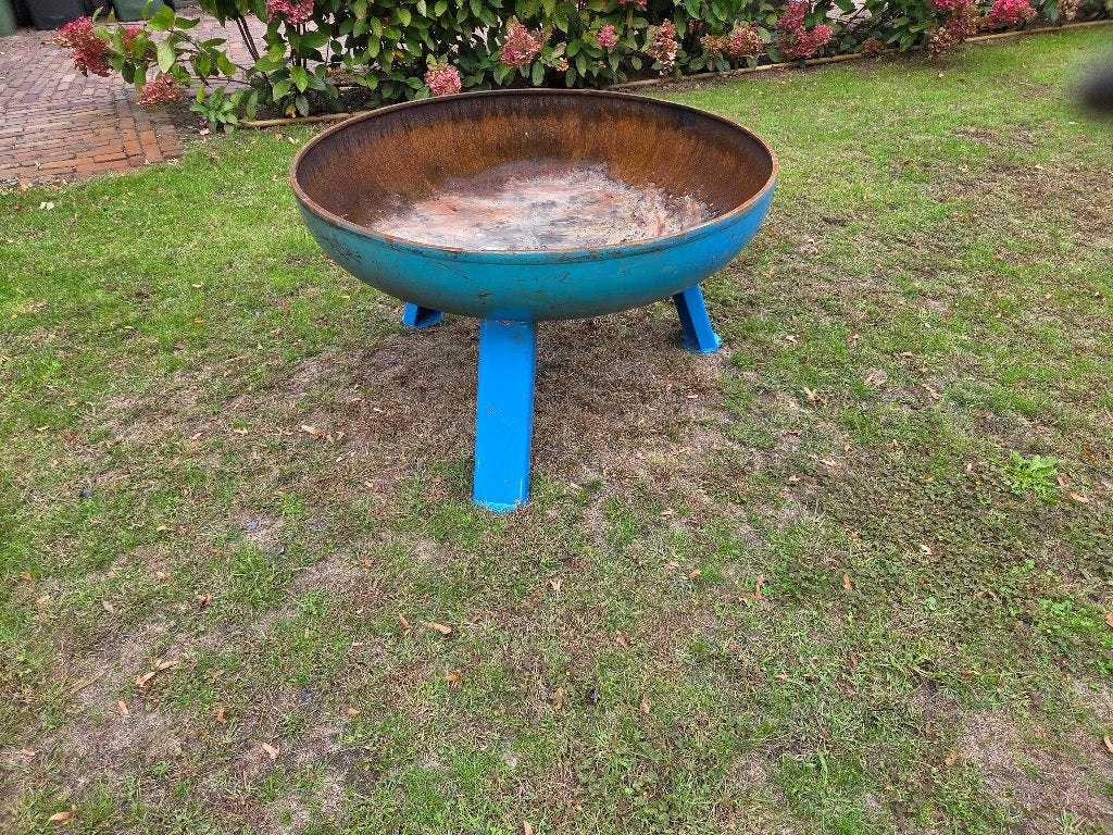 2 x vuurschaal Doorsnede 1 meter, Tuin en Terras, Ophalen, Gebruikt