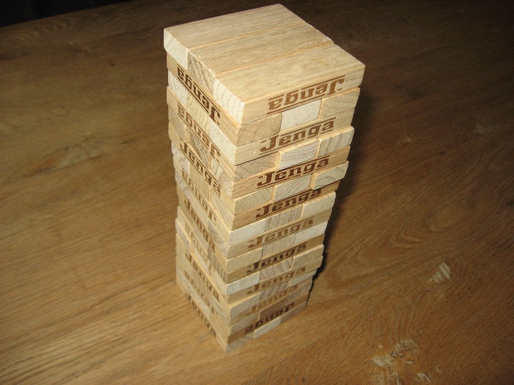 Jenga, Ophalen of Verzenden, Zo goed als nieuw, Overige typen