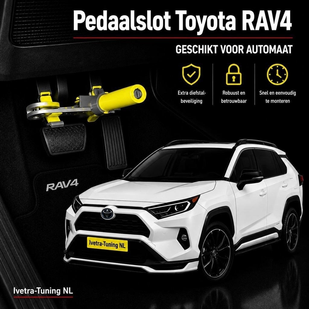 Pedaalslot Automaat Toyota RAV4 | Pedaalklem Toyota RAV4, Ophalen of Verzenden, Nieuw