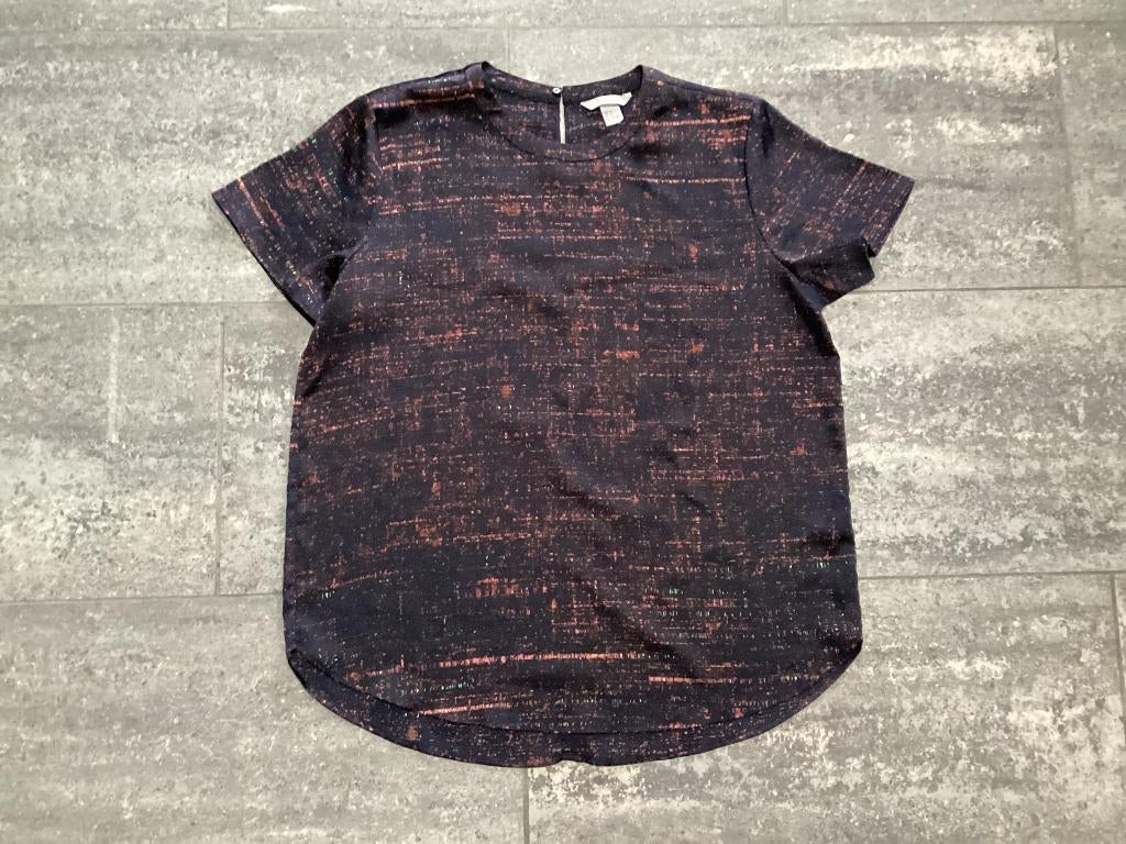 Blouse H&M 42/44, H&M, Blauw, Maat 42/44 (L), Ophalen of Verzenden