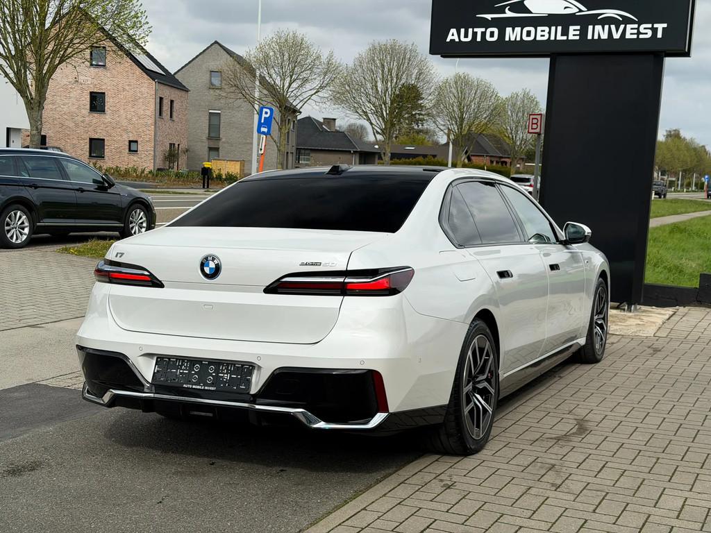 BMW i7 i7 eDrive50 REAR THEATRE EXPERIENCE PROMO ! 0483/47.2, Automaat, Wit, Vierwielaandrijving, Lichtsensor