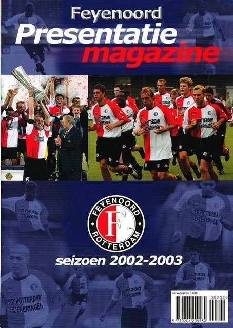 (sp97) Feyenoord, presentatie magazine seizoen 2002-2003, Verzenden, Gelezen