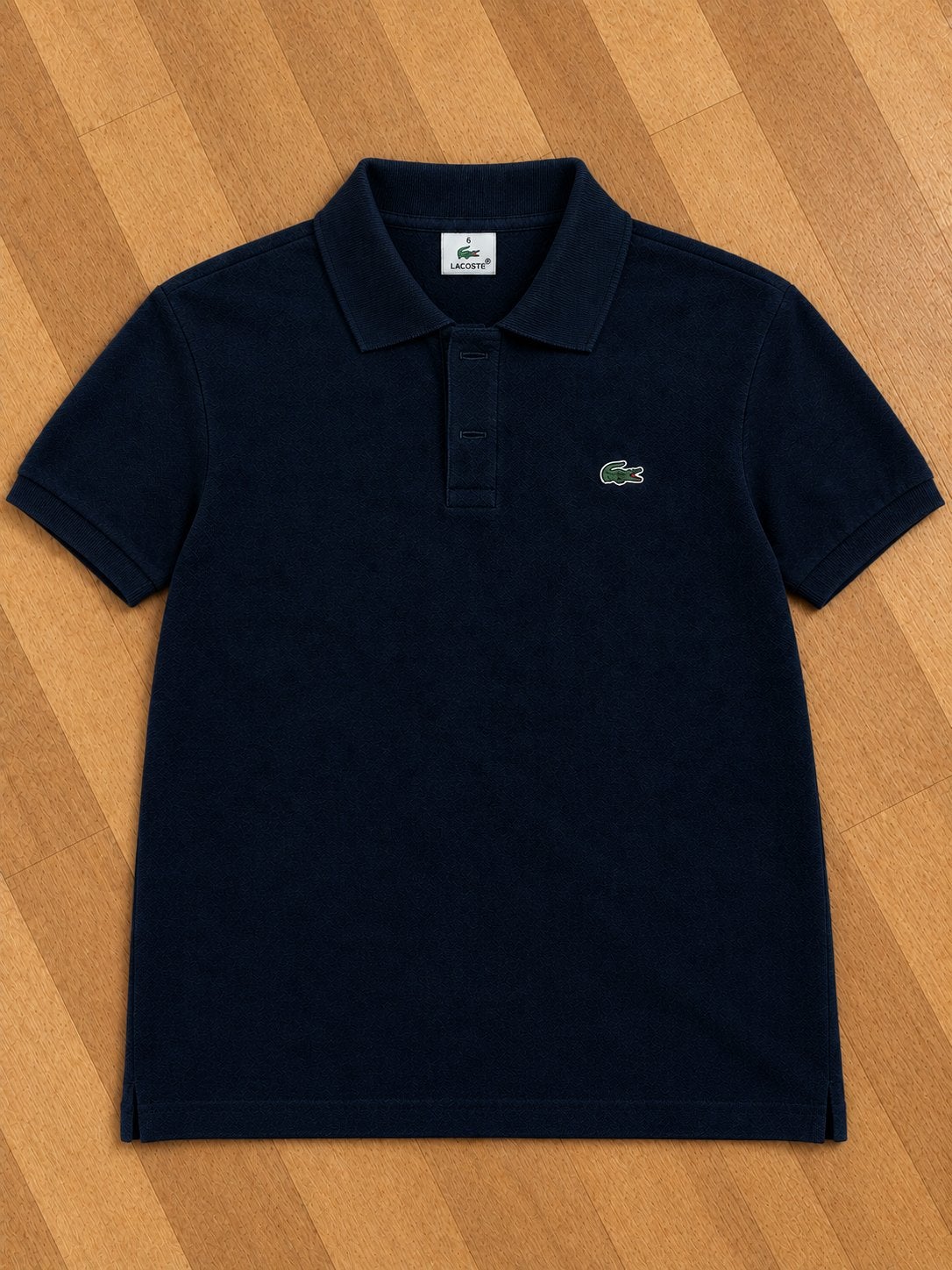 Lacoste polo zwart maat L, Ophalen of Verzenden, Zo goed als nieuw, Maat 48/50 (M), Zwart