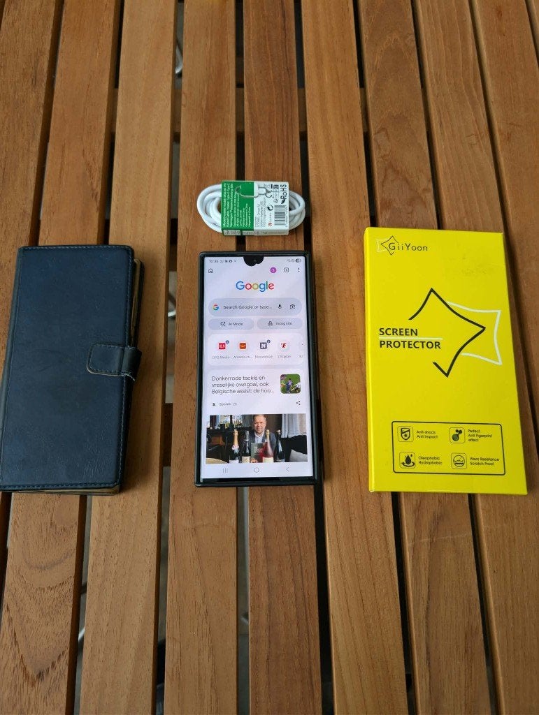 Samsung Galaxy S22 Ultra 5G 256 Go - Bat: 97,1 % - Défectuex, Télécoms, 10 mégapixels ou plus, Enlèvement ou Envoi, Utilisé, Sans abonnement